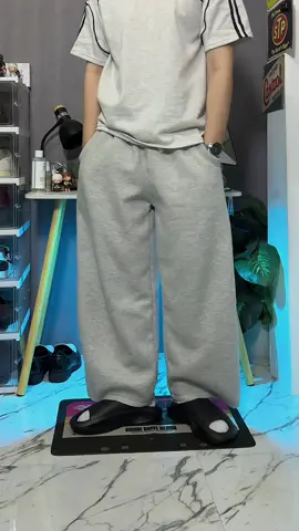 Comfort is key, and these Ragged Sweatpants got it 🔥 @Made In MnI #sweatpantsnts #graysweatpants #baggysweatpants #madeinmnl 