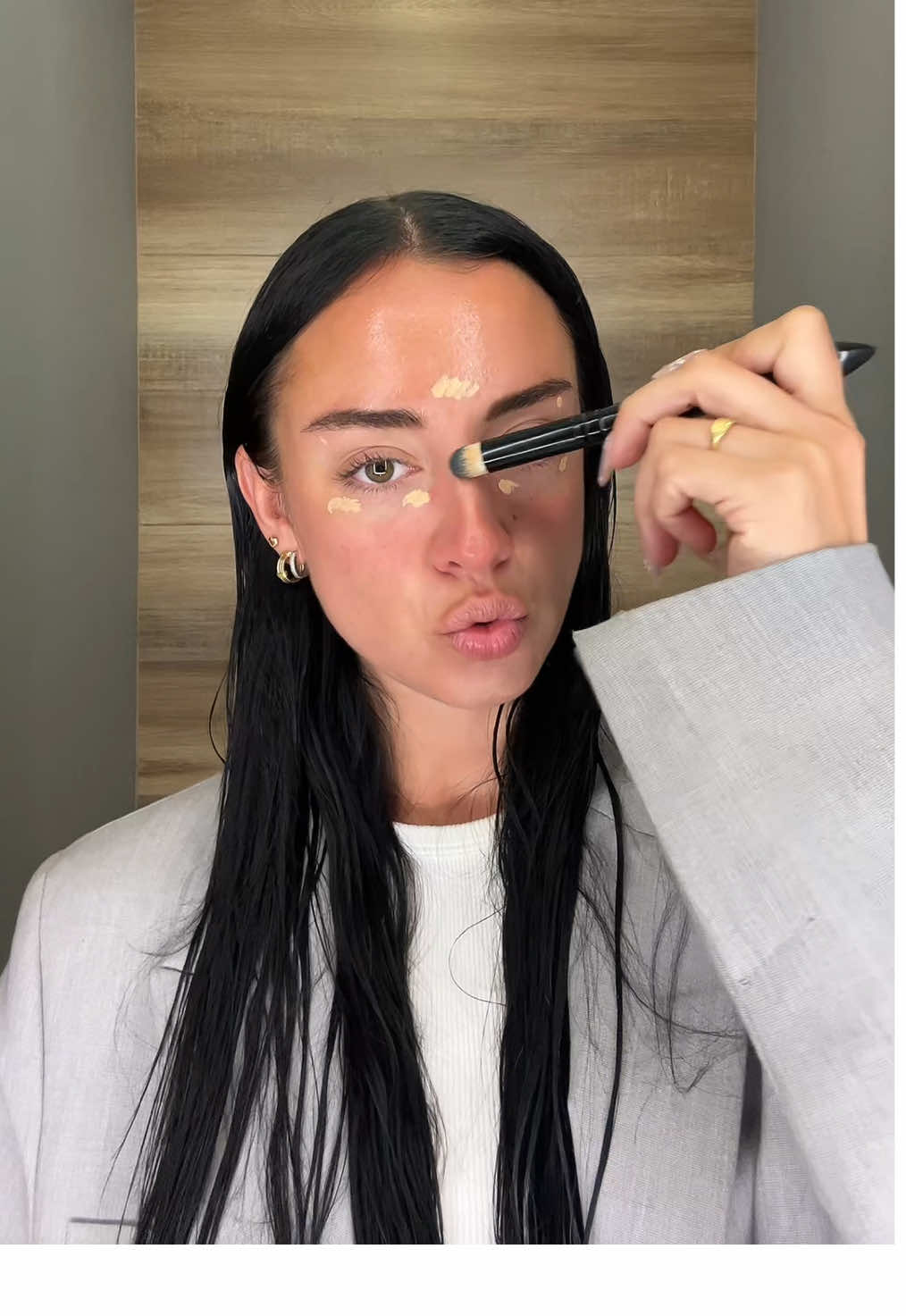 Make up no make upp #makeup #makeuptutorial #makeuphacks #grwm #makeupnomakeup 