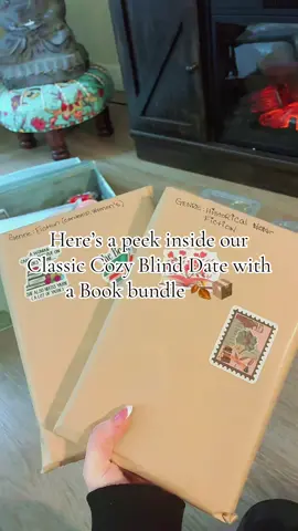 Hey you beautiful book lovers 🤩📚  Here’s what’s inside a Classic Cozy Blind Date with a Book bundle 📚💌 Each includes a surprise book, a hot drink, a snack, stationery, bath & body item, and a cozy scent (candle or melt) — plus stickers & a bookmark! NovelTeas.ca What goodies would you like to see in your book bundle? 😍  #BookTokCanada #SmallBusiness #blinddatewithabook 