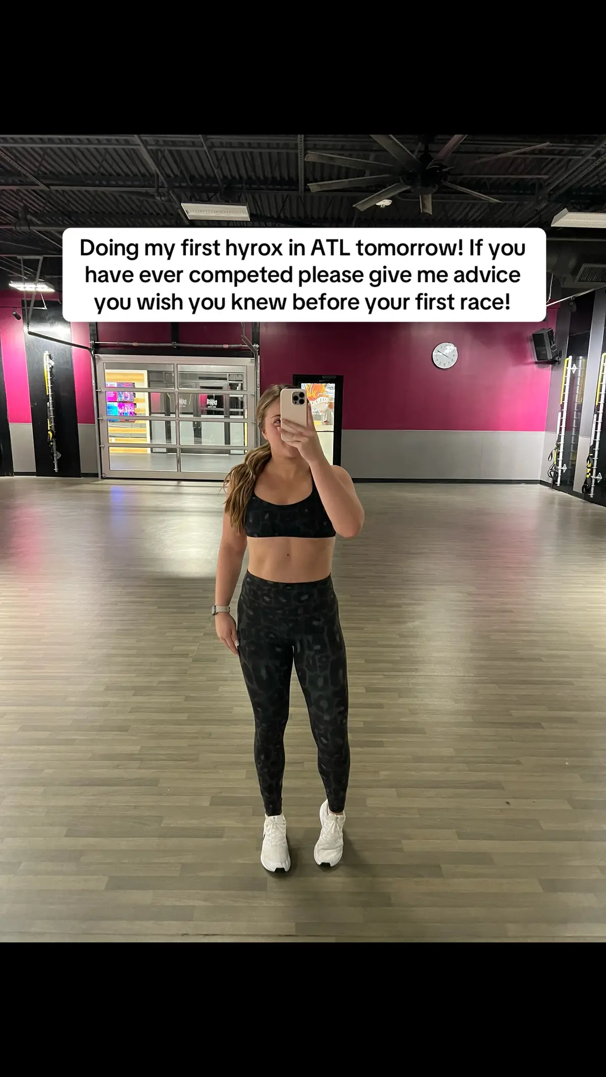 About to travel to Atlanta! Fill this comment section with your advice so me and my womens double partner can read through them tonight 🤪#hyrox #hyroxtraining #Fitness #advice 