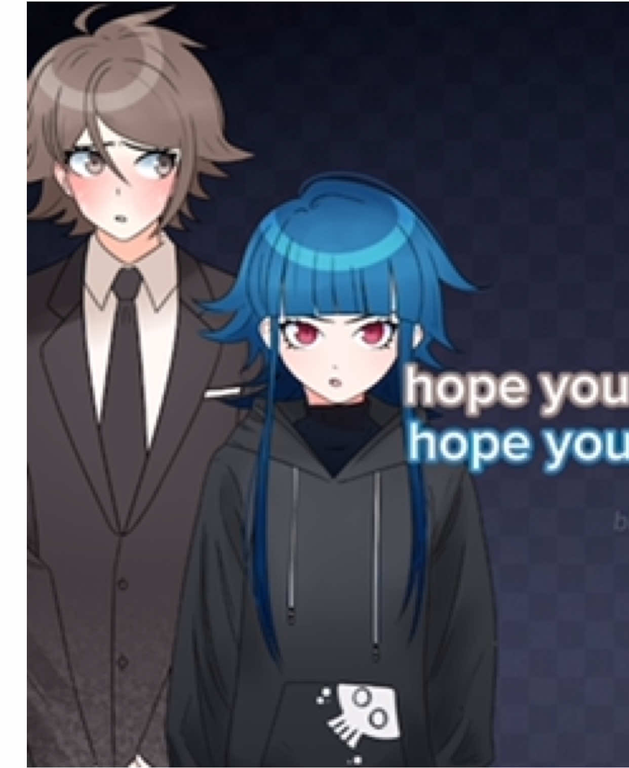 #TDRP ; everyone always blows up my silly videos and never my edits... wooow... ANYWAY tamba's voice was me btw #tetrodanganronpa #tetrodanganronpapink #hasemura #fyp