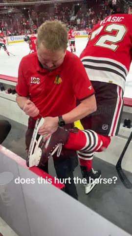 the little foot taps are so cute im sorry ! @Chicago Blackhawks #alexvlasic #chicagoblackhawks #hockey 