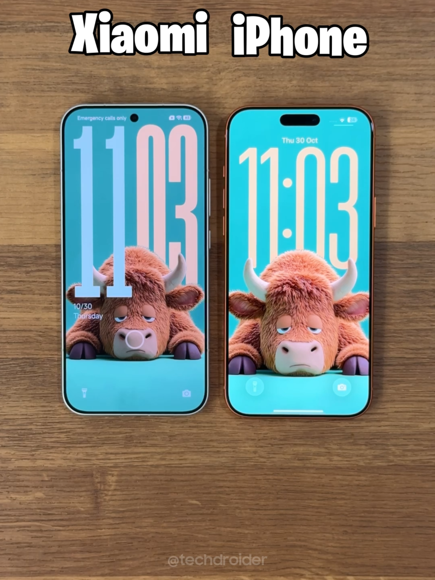 iPhone vs Xiaomi - Same Same But Different.. 😂