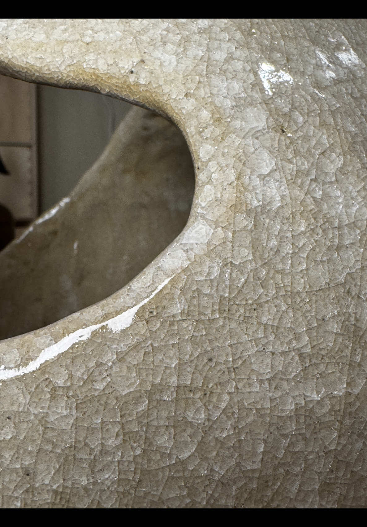 Learn how to apply the new @@americanartclay Kiln Ice glazes! These cold and craze-y surfaces reference traditional Chinese crackled Guan ceramics dating back to the Song Dynasty. And now you can have them in your own studio all premixed and ready to go! I’m in love with the variety and complexity of the pots’ surfaces that I have glazed with it so far, and the subtle color shifts between each of the options are really sweet when paired together. How to apply Kiln Ice: - Apply 3-4 coats to cone 04 bisque ware (note that different clay bodies will accept this glaze differently, so always test!!) - Use a soft bristle brush or you will get streaks and texture in the surface - Allow for each coat to dry in-between application - The more coats you do, the more extreme the crackling will be! Only use this on decorative ware or on the outside of pottery that will come into contact with food or drinks. Thank you so much Amaco for sending these my way to play with!  What are you glazing up in the studio?