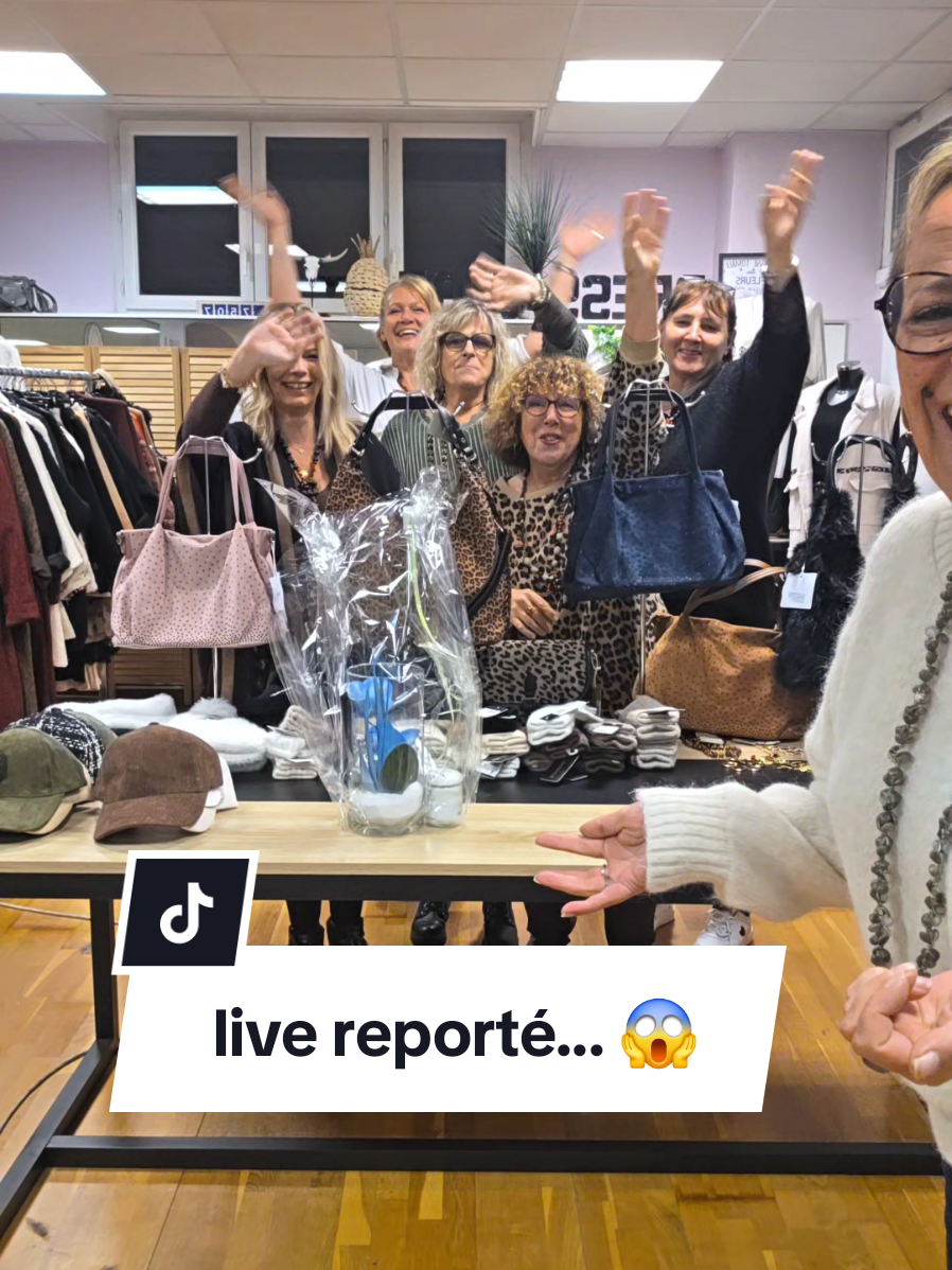 live reporté à demain pour cause d'imprévu... 🤣🤣