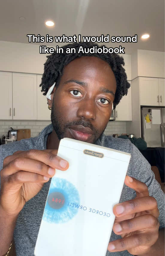 I like to use my voice for good sometimes. Btw this book was chosen intentionally #audiobook #deepvoice 