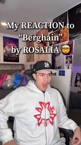 We NEEDED this in music 🎵 right NOW… @La Rosalia THIS is insane 😱 #viral #reaction #rosalia #berghain #fyp 😳