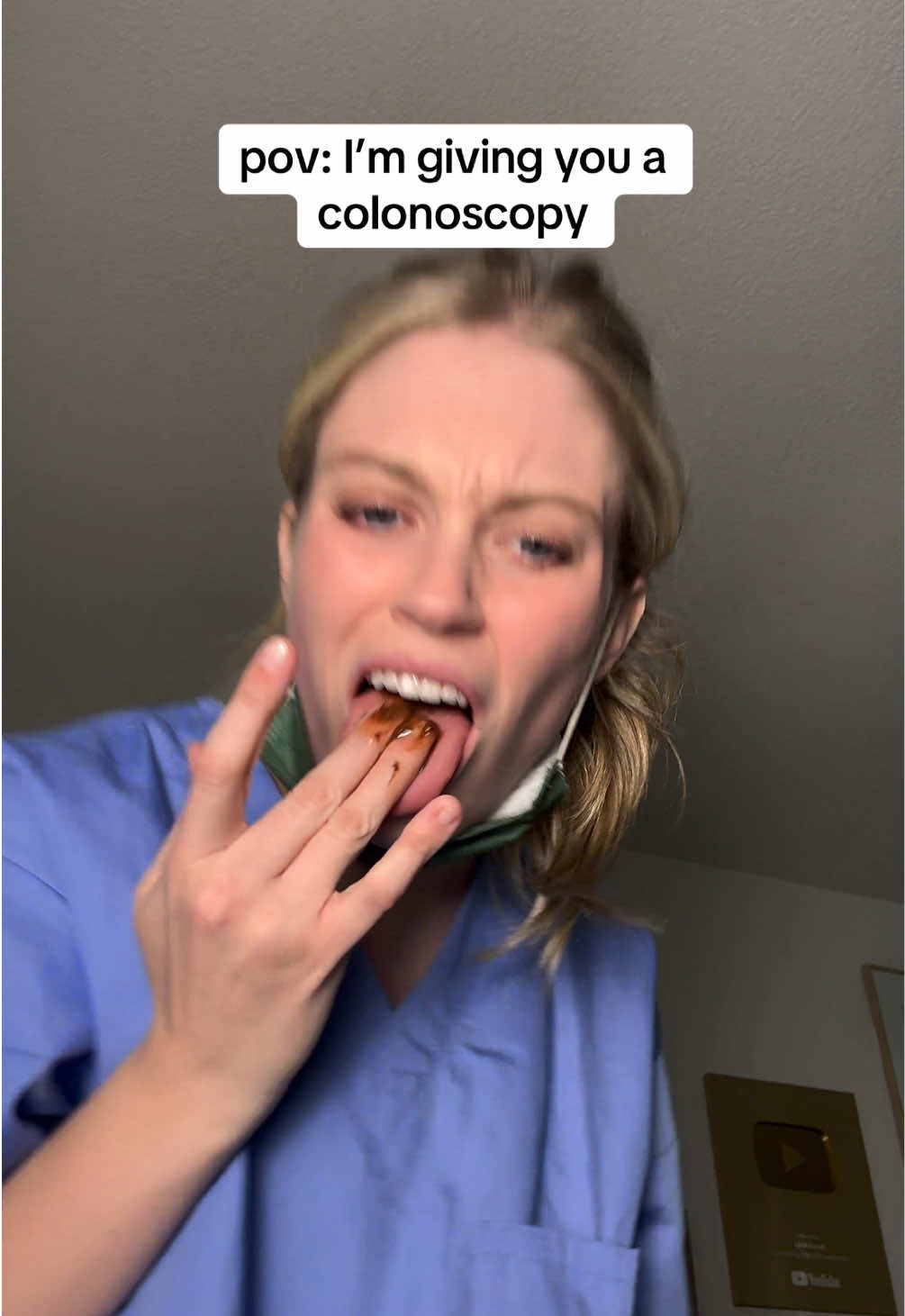 it. was. CHOCOLATE. I swear. 