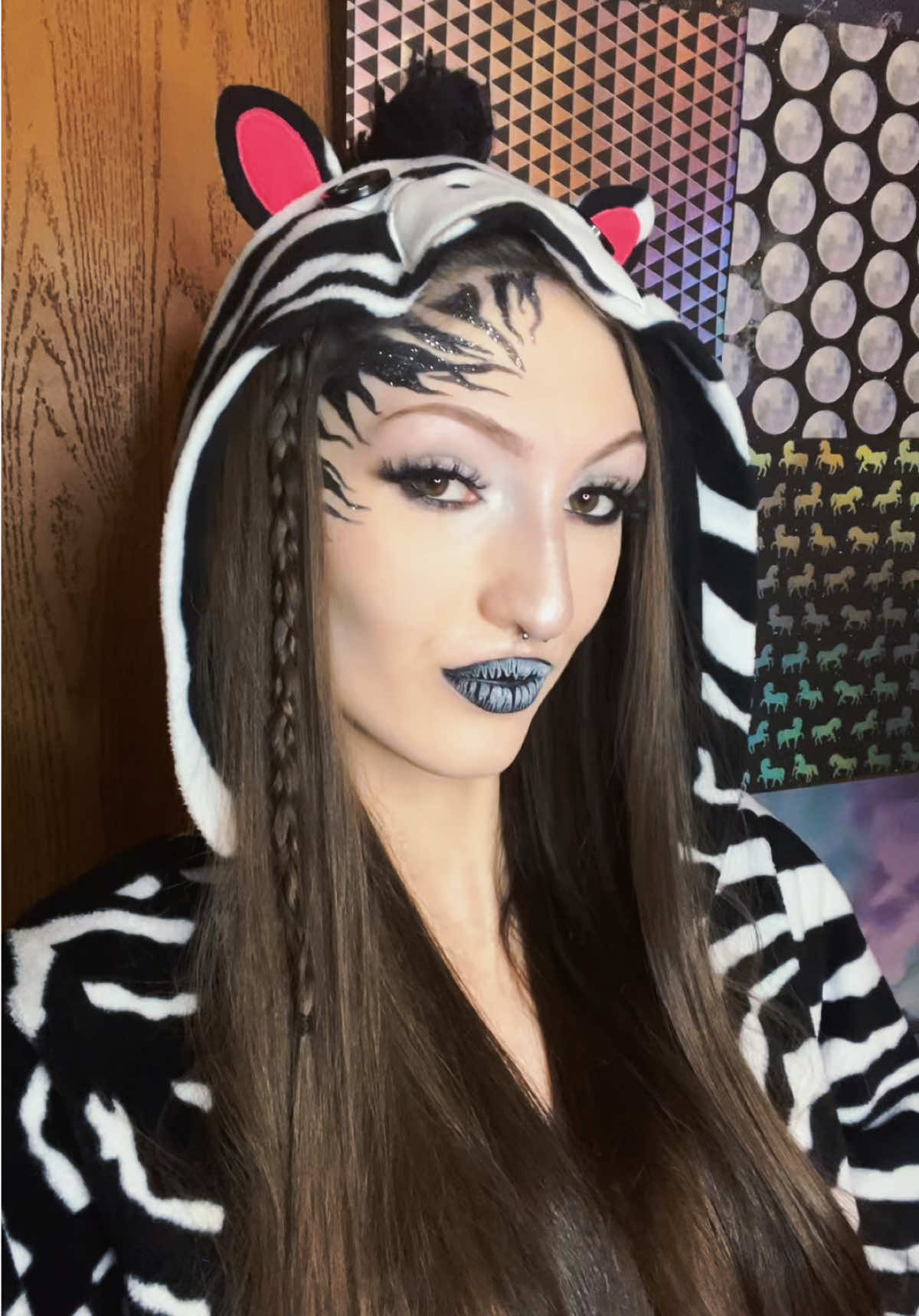 🦓🦓🦓#xyzbca #foryou #zebra #halloween #halloweencostume 