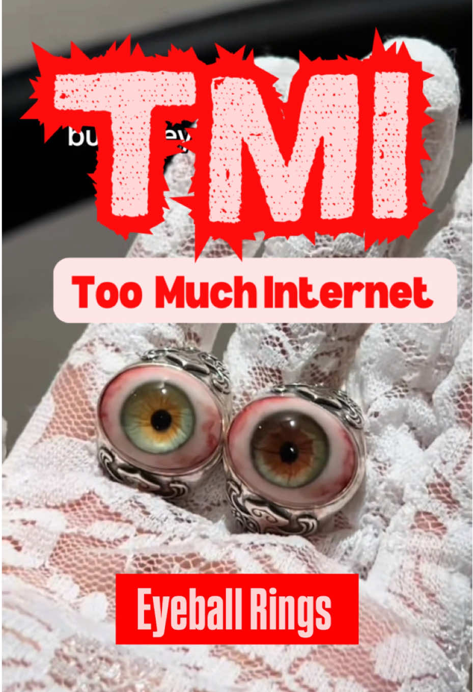 His eyes?? Stop it now!  CC: @Eccentric Manor #shocked #eyes #jewellery #funny #comedy 