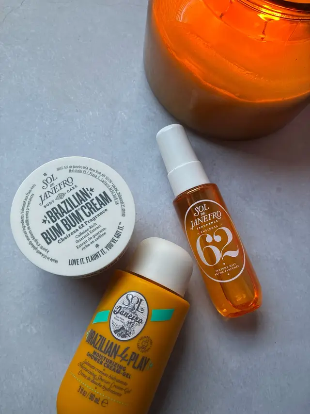 Wrapped in pistachio, caramel, and vanilla — the Sol de Janeiro ‘62 set is pure comfort in a bottle✨ #group7 #groupsupport #Cheirosa62 #creatorsearchinsights @Sol de Janeiro 