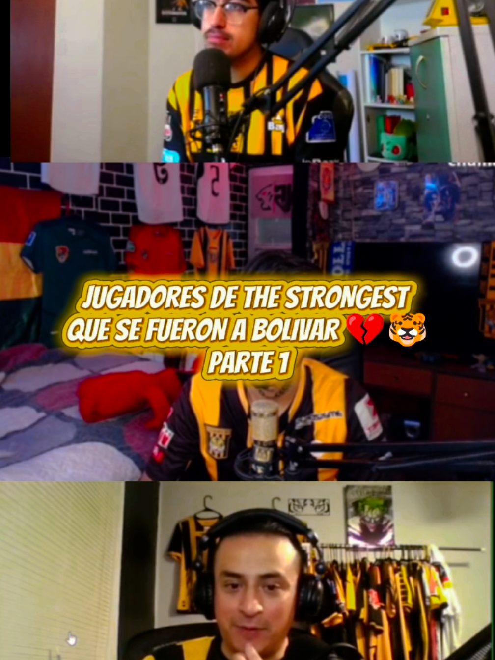 Jugadores que estaban en The Strongest y se fueron a Bolivar parte 1 @AndichyFC @Oscar, El Profe 😎 no conocen el humor🫩 #futbolboliviano #futbol #clubthestrongest #thestrongest #bolivar 