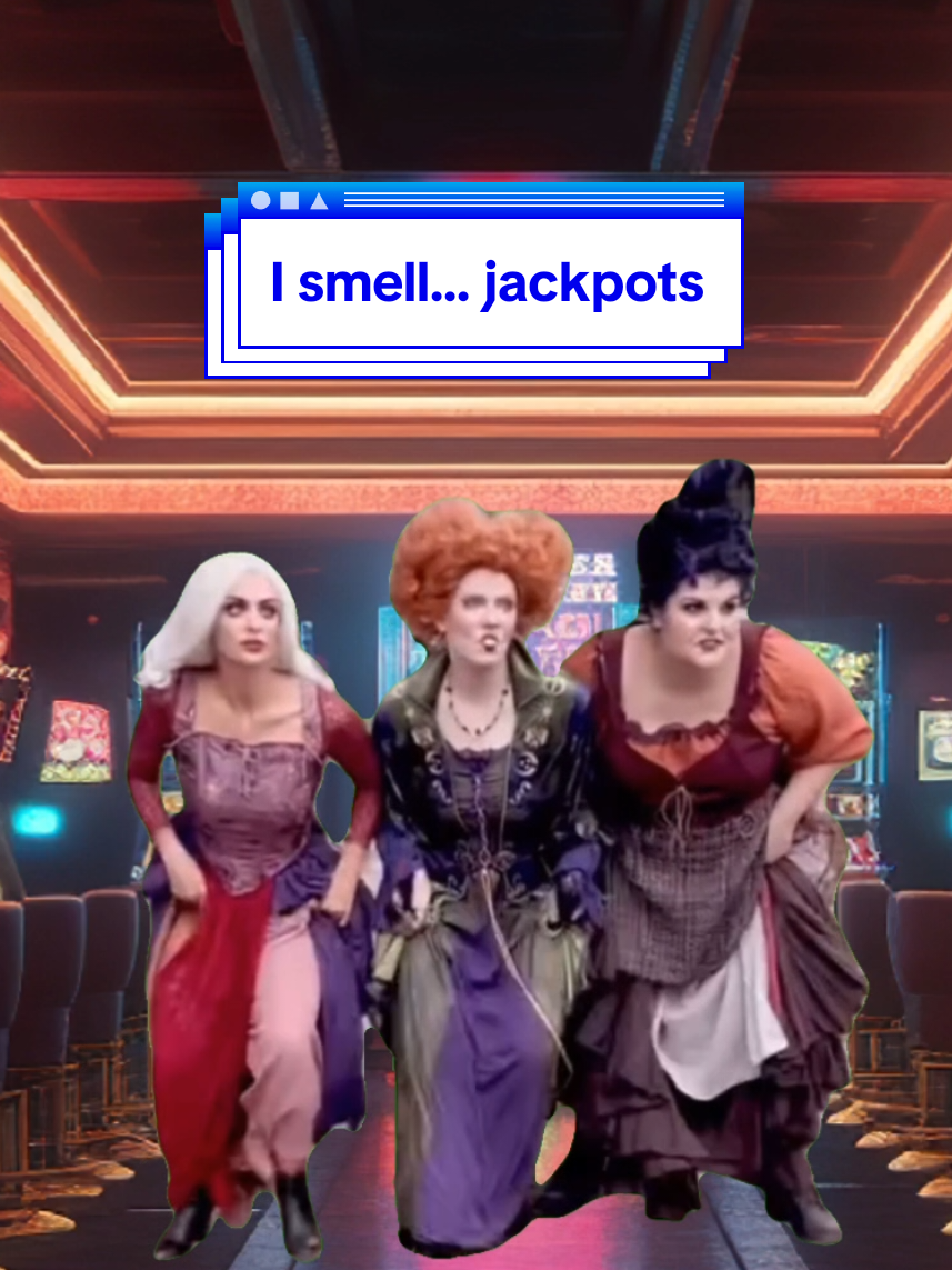 Sistaaaahs! I smell jackpots 🪄🎰 #casinomemes #halloween #hocuspocus #casino #slots 