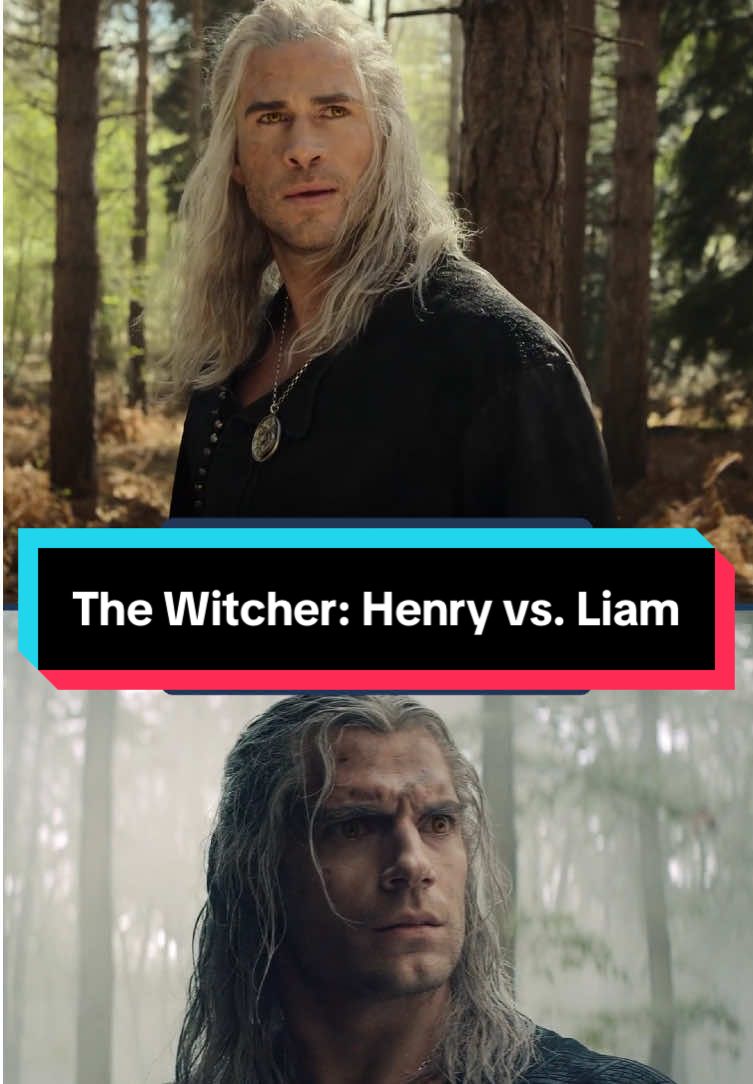 Does Liam Hemsworth live up to the legendary grunting of Henry Cavill’s Geralt of Rivia? #thewitcher #thenvsnow #recast 