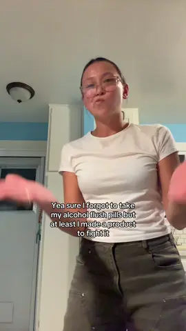 Very ironic I know… #asianglow #alcoholflush #asianflush 