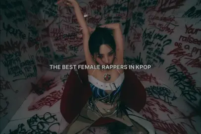 the best female rappers in kpop #idle #blackpink #babymonster #aespa 
