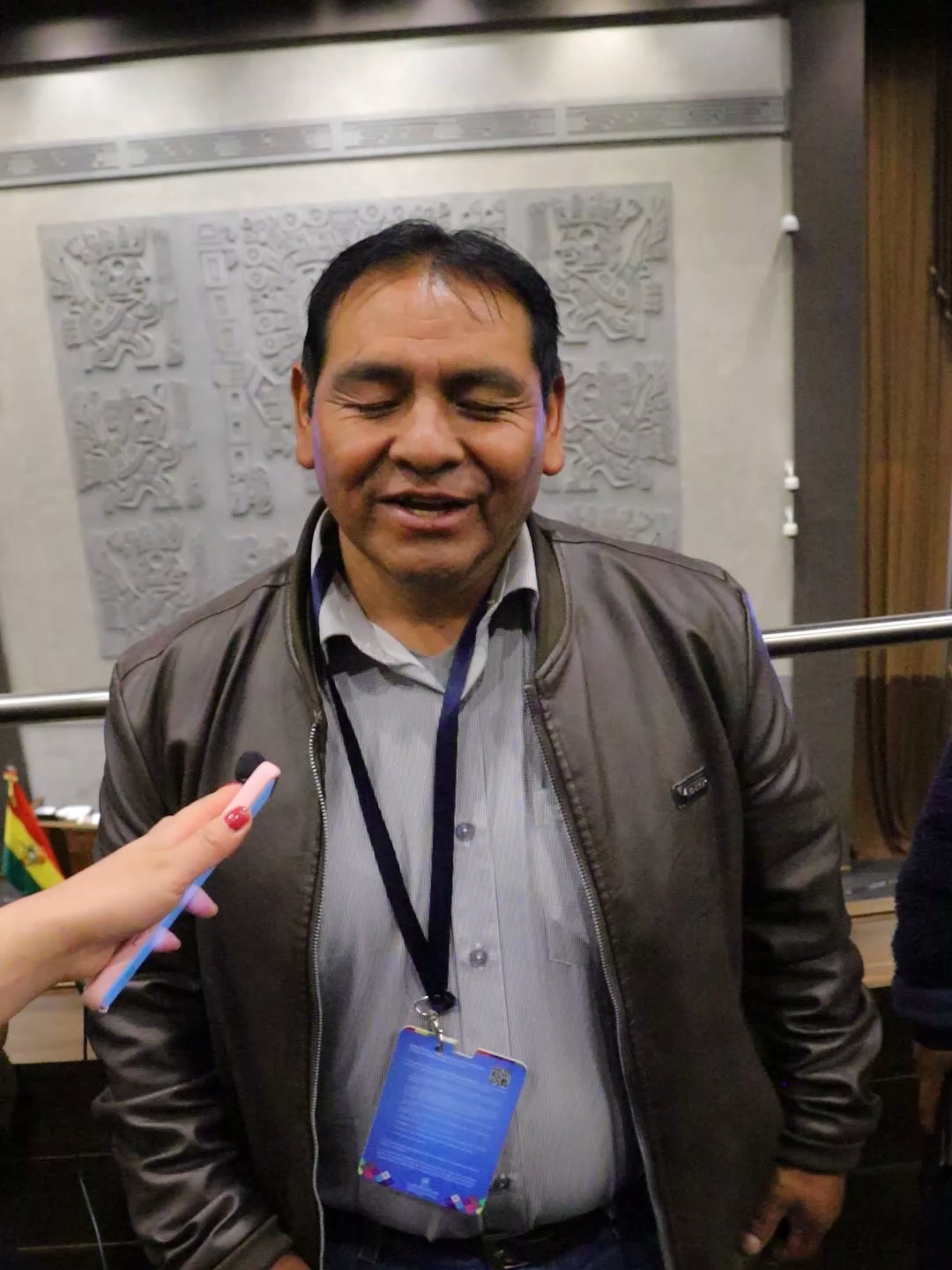 Autoridades locales destacaron y agradecieron a la Cámara de Diputados por la sanción del Proyecto de Ley CS Nº 023/2024-2025, de delimitación intradepartamental entre los municipios de Pazña (provincia Poopó) y Challapata (provincia Abaroa), en Oruro. #TrabajoLegislativo #LegislaturaDelBicentenario #CámaraDeDiputados