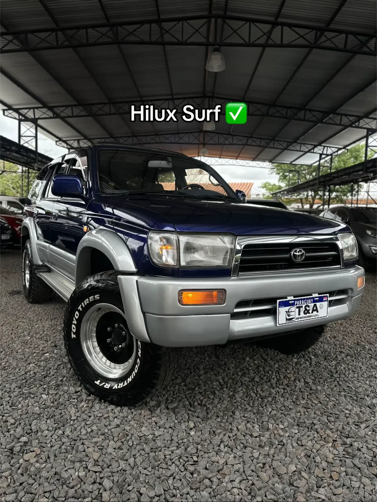 -Toyota Hilux Surf  Recién Importado 🇯🇵 📲(0994) 273 840 Financio con entrega de Gs. 50.000.000 Recibo vehículo  ▫️Año: 1996 ▫️Motor: 3.0cc diesel común  ▫️Transmisión: Automática  ▫️Impecable  ▫️Cremallera original  ▫️Piso engomado  ▫️Llantas deportivas aro 16” ▫️Garantía escrita ✍️ 