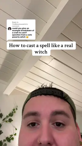 Replying to @TheMainelovewitch How To Cast A Spell #witchcraftworks #witch #witchtok 