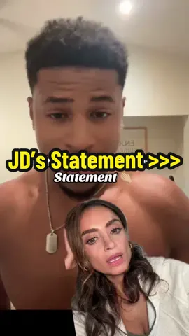 The fact that fans are sending threats to islanders to put out statements is wild… JD’s statement is one of the best imo cause it’s giving honest and authentic. Lmk your thoughts! #loveislandusa #jd #jdloveisland #hudaloveisland #greenscreen 