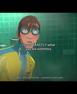 devs i see you.... i swear he doesn't blush that much normally  #dispatch #waterboy #robertrobertson #dispatchgame 