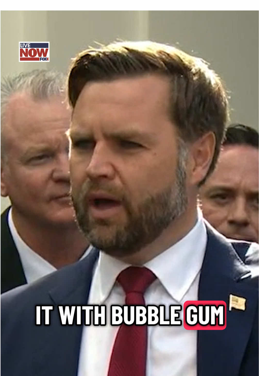 Vice President JD Vance compared the ongoing government shutdown to repairing a leaky dam with chewing gum. 