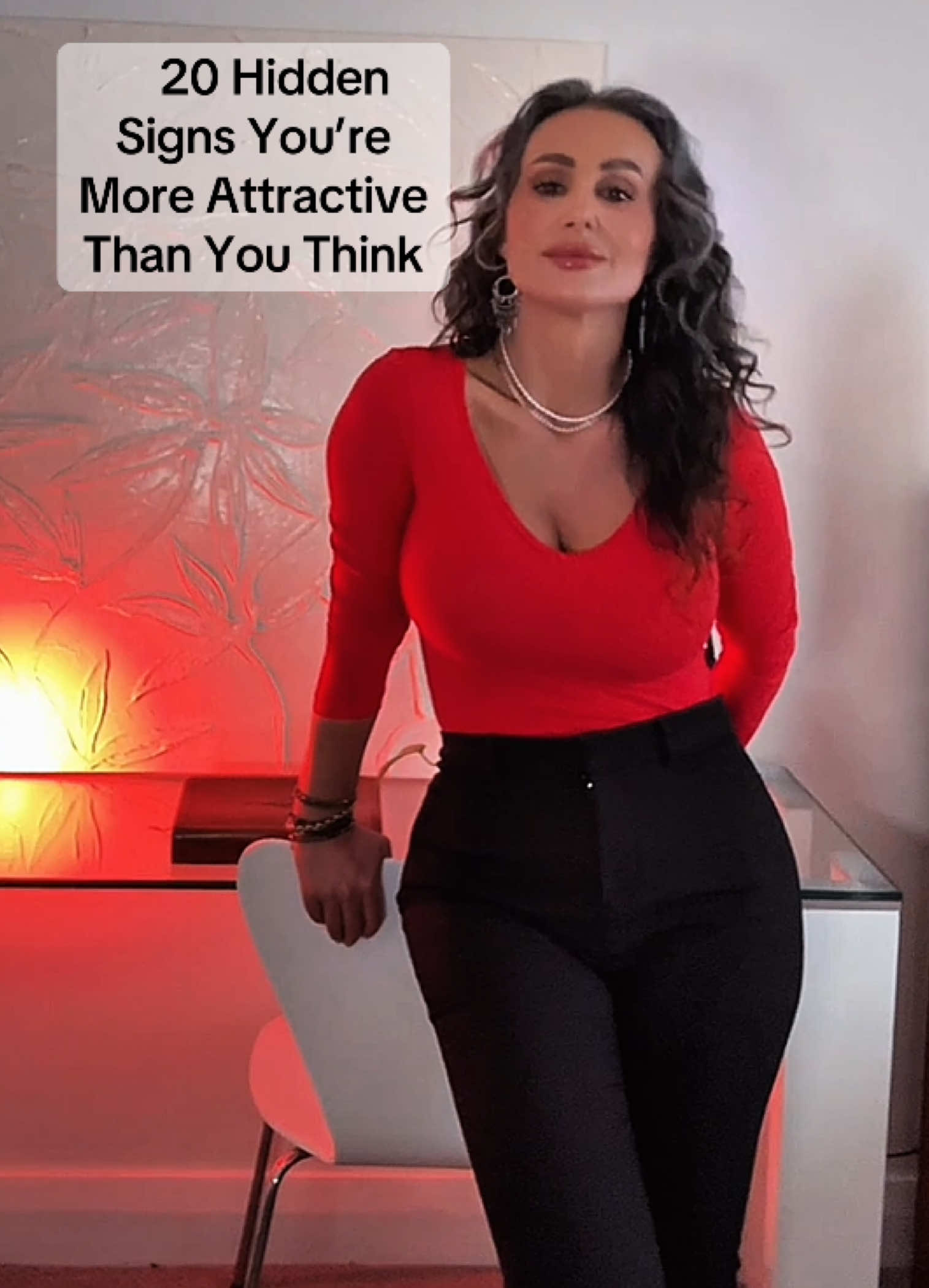 20 Hidden Signs You’re More Attractive Than You Think 1.	People remember you even when you’ve barely spoken. Presence leaves a stronger imprint than words. Your nervous system communicates calm confidence, that’s what people feel. 2.	Strangers glance, then look away quickly. That fleeting moment of eye contact is emotional overload, a nonverbal recognition of attraction before they regain control. 3.	You’re complimented on your energy or presence, not just looks. When people sense harmony between your tone, posture, and expression, attraction becomes psychological, not just visual. 	 4.	You intimidate people without meaning to. Composure is often mistaken for coldness. Their nervous system senses power, not threat, but it still triggers self-consciousness. 5.	People assume you’re already taken. Attractive energy reads as socially fulfilled. The brain fills in the gaps with “someone like that must be wanted.” 	 6.	People try to humble you instead of flirt. It’s subconscious dominance testing, their ego trying to restore balance when your confidence makes them feel small. 	 7.	You’re rarely approached directly. It’s not disinterest; it’s inhibition. People hesitate when attraction meets perceived unreachability. 8.	You’ve been told, “I thought you’d be mean.” That’s projection. They equate confidence with rejection, it’s about their past experiences, not your energy. 9.	People get nervous around you for no reason. That’s their body’s arousal response. Calm power heightens awareness in others, so they mistake tension for danger. 10.	You’re underestimated until you speak. When your intellect matches your appearance, it rewires the assumptions they made about you and that contrast lingers. 11.	You don’t try to prove your attractiveness. That restraint signals self-assurance, the most magnetic quality of all. 	 12.	You’ve been called “intimidating” in relationships. That’s emotional dependency talking. Secure people see calmness; insecure ones see rejection. 13.	You attract emotional confessions from strangers. Deep presence reads as safety, people can sense when your attention is genuine. 	 14.	You look expensive even when you’re not trying. It’s not about luxury. It’s the micro-behaviors, slow movement, stillness, and self-trust, that register as high-value. 15.	People copy your style without realizing it. We unconsciously mirror what signals stability and confidence, social proof in motion. 16.	You get more opportunities just by showing up. It’s the halo effect: people assume competence and charisma before you’ve even proven it. 17.	Flirting around you feels clumsy. That’s nervous system dissonance, they lose composure because you don’t. 	 18.	Women either admire or compete with you. It’s resonance or resistance, a reflection of how they feel about their own energy, not yours. 	 19.	Your calmness makes others question themselves. Regulated presence can expose dysregulation in others, it’s why some people feel unsettled without knowing why. 	 20.	Your glow doesn’t come from validation. That’s the quiet confidence that turns attraction into magnetism, power rooted in peace.