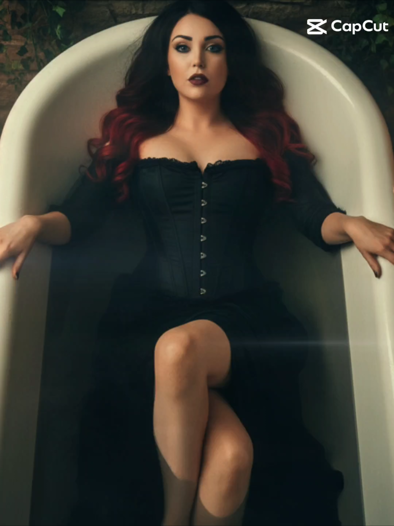 main character energy. divine feminine power meets chaos magic. lilith-coded. unapologetic. magnetic. energetic shift: complete. 🖤 #CapCut 