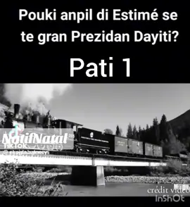 Très belle idée pour Natif Natal 🌺 — un thème historique et symbolique : le train en Haïti sous le président Dumarsais Estimé. Voici une présentation détaillée et vivante, adaptée à l’esprit culturel et identitaire de ta page 👇 🚂 Le Train en Haïti sous le Président Dumarsais Estimé — L’espoir sur les rails Sous la présidence de Dumarsais Estimé (1946-1950), Haïti connut une période de renouveau et de vision nationale. Estimé, fils du peuple, rêvait d’un pays qui avance — pas seulement dans les discours, mais dans ses routes, ses écoles, et même… ses rails. 🇭🇹 Un symbole de progrès Le train, à cette époque, n’était pas seulement un moyen de transport. C’était le symbole du mouvement, du travail et de la modernité. Estimé voyait dans le rail une façon de connecter le paysan haïtien au reste de la nation, d’amener les produits des campagnes vers les ports, et de faire circuler les idées, les gens, la culture. ⚙️ Les projets ferroviaires Même si le réseau ferroviaire haïtien avait été initié bien avant lui (notamment avec la ligne Port-au-Prince – Saint-Marc, et les rails du Nord pour le café et la canne), le président Estimé tenta de redonner vie à ces infrastructures abandonnées. Son objectif : moderniser le transport intérieur et favoriser le développement agricole et industriel. Le train symbolisait le lien entre la capitale et la campagne, entre le pouvoir et le peuple. 🌾 Une vision patriotique Estimé disait souvent que le développement d’Haïti devait commencer par le respect du travail rural. Le train, dans cette philosophie, était une main tendue aux cultivateurs, une promesse d’équité économique. C’est aussi à cette époque qu’il encouragea la construction d’écoles rurales et la valorisation du créole et de la culture nationale — des valeurs profondément Natif Natal 💚. ⚖️ Un héritage interrompu Son mandat fut abruptement interrompu en 1950, avant que tous ses projets ne voient le jour. Mais dans la mémoire populaire, le train sous Estimé reste comme une métaphore du rêve haïtien : un pays en marche, fier de ses racines et tourné vers le progrès. 🎶 Natif Natal – Message de cœur “Le train d’Estimé n’a pas disparu, il continue de rouler dans nos cœurs. Chaque Haïtien qui croit au changement, à la dignité et au travail bien fait, fait avancer ce train-là, jour après jour.” 🚂🇭🇹 #haitiantiktok #1804 #people #caraïbes #viral 