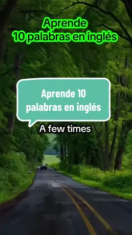Aprende unas 10 palabras en inglés #learnenglish #AprendeIngles #english 