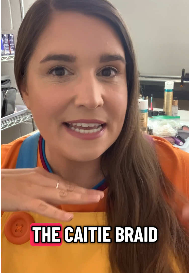 My Caitie braid hair tutorial!! 🤗 By request from our friends dressing up as Caitie for Halloween… hopefully it’s helpful! 😁🙏🤩 #hairtok #braidtutorial #hairtutorial #caitiesclassroom