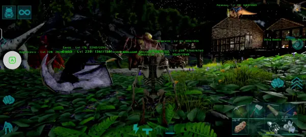 it killed my spino and giga in front of my house #arkmobile #arksurvivalevolved #ark2