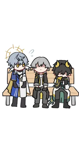 Why do you girls looks so sad?#HonkaiStarRail #hoyoverse #sunday #caelus #danheng 