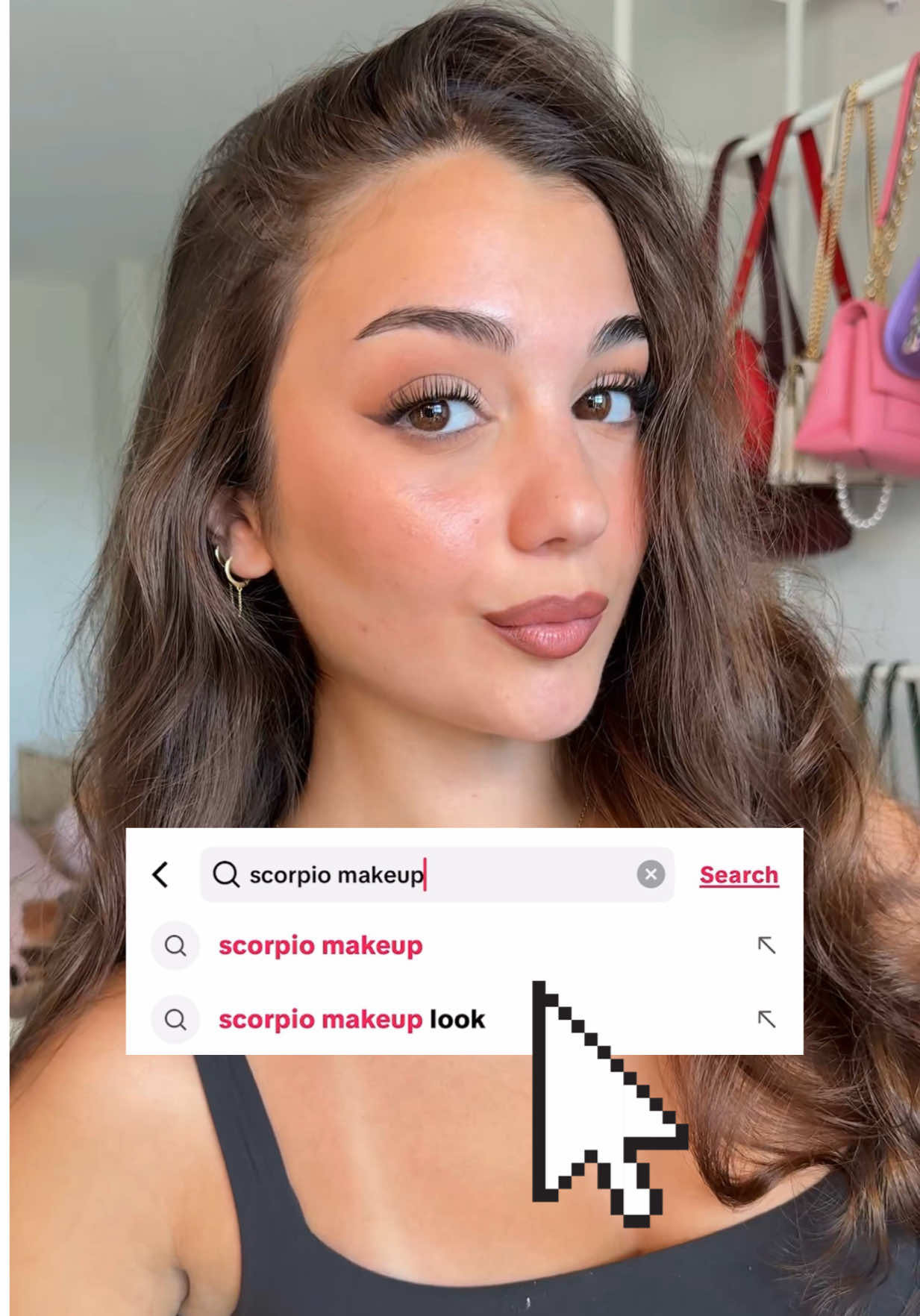 here’s my scorpio glam ఌ︎.˚☾⋆ lmk what you think!! ↓↓↓ using:  loreal infallible brow lamination gel hourglass cosmetics veil hydrating skin tint foundation (shade: 3)  natasha denona golden eyeshadow palette  makeupbymario master pigment pro pencil (bronze)  tower28 make waves lengthening + volumizing mascara  danessa yummy skin blurring balm powder  huda beauty blush filter soft glow liquid blush (latte)  haus labs triclone tech concealer (light 10)   huda beauty easy bake loose powder brightening + corrector duo (cherry peach) patrick ta major headlines double take crème & powder blush duo (not too much)  elf cosmetics stay all night micro-fine setting mist  merit dayglow highlighting balm (citrine) mac cosmetics lip liner (spice) mac cosmetics lip liner (chestnut)  mac cosmetics macximal sleek satin lipstick (crème cup)  #scorpiomakeup #makeupinspo #makeuptutorial #oilyskinmakeup 