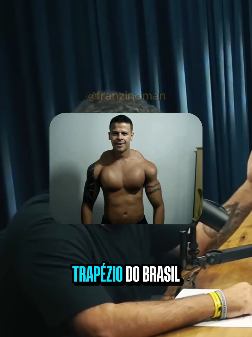 MAIOR TRAPÉZIO DO BRASIL #humor #homem #treino #dieta #musculação 