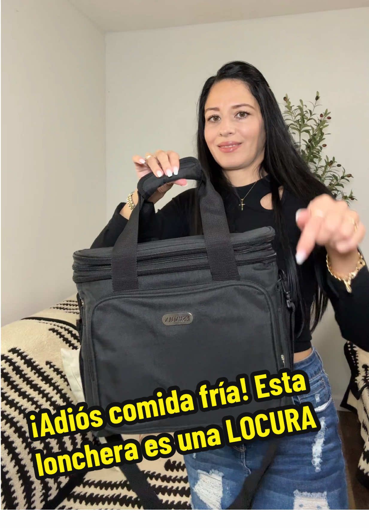 ¡Adiós comida fría! Esta lonchera es una LOCURA  Con doble capa aislante, esta bolsa térmica mantiene tu comida fresca por horas 🧊🍴 Es impermeable, expandible y a prueba de fugas — perfecta para el trabajo, viajes o picnics #lunch #lunchtime #lunchbag #lunchbox #bag 