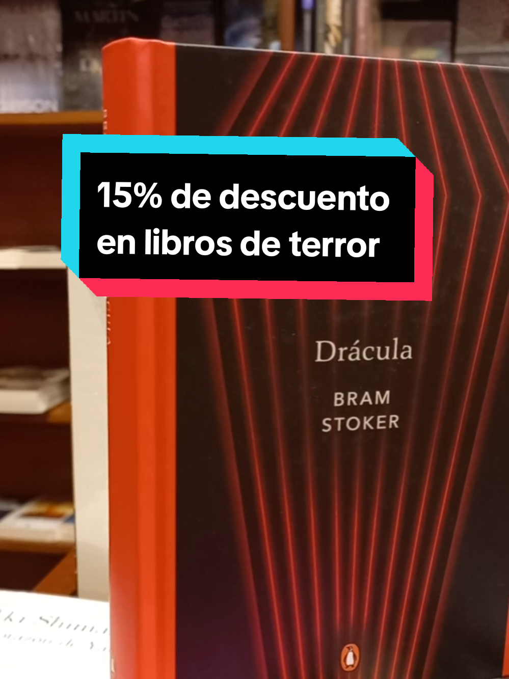 Que miedo perderte de esto 💀👇 Toda nuestra sección de libros de terror con 15% de descuento hasta el 1 de noviembre. 📍La Paz 📍Cochabamba 📍Santa Cruz 🚚 Envíos a toda Bolivia #dracula #librosparatodos #libreriayachaywasi #bramstoker 