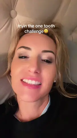 it’s a good look on me #onetoothchallenge 