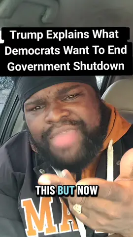 Trump Explains What Democrats Want To End Government Shutdown #Trump #Democrats #governmentshutdown #fyp 