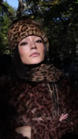 cheetah girl but make it fall @H&M #ad 