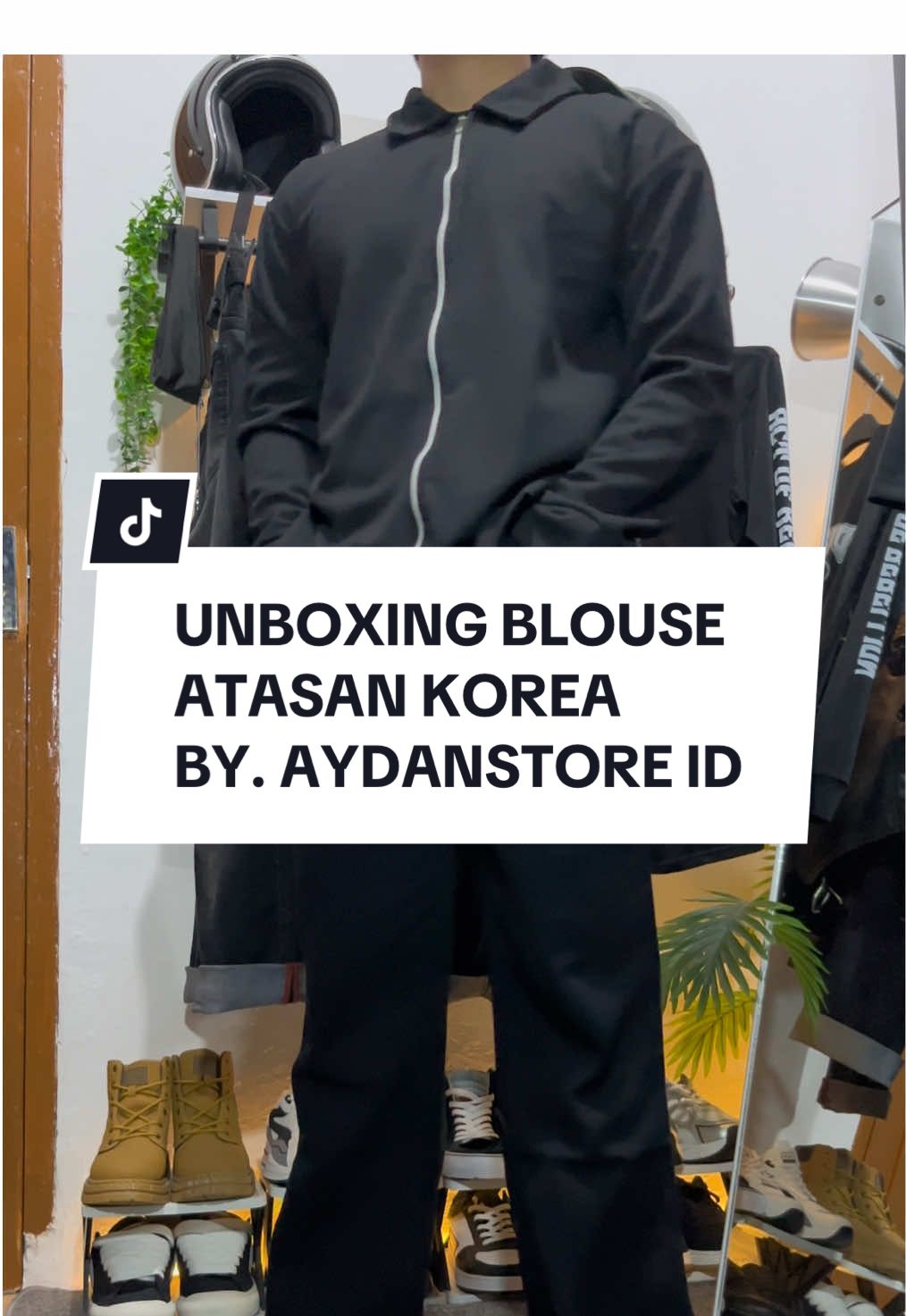 Unboxing blouse Korea atasan kece #atasan #outer #atasanpria #atasanwanita #jaket 