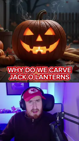Why do we carve pumpkins for Halloween. The story of Jack o Lanterns and Stingy Jack #halloween2025 #scarystories #ghoststories #viral 