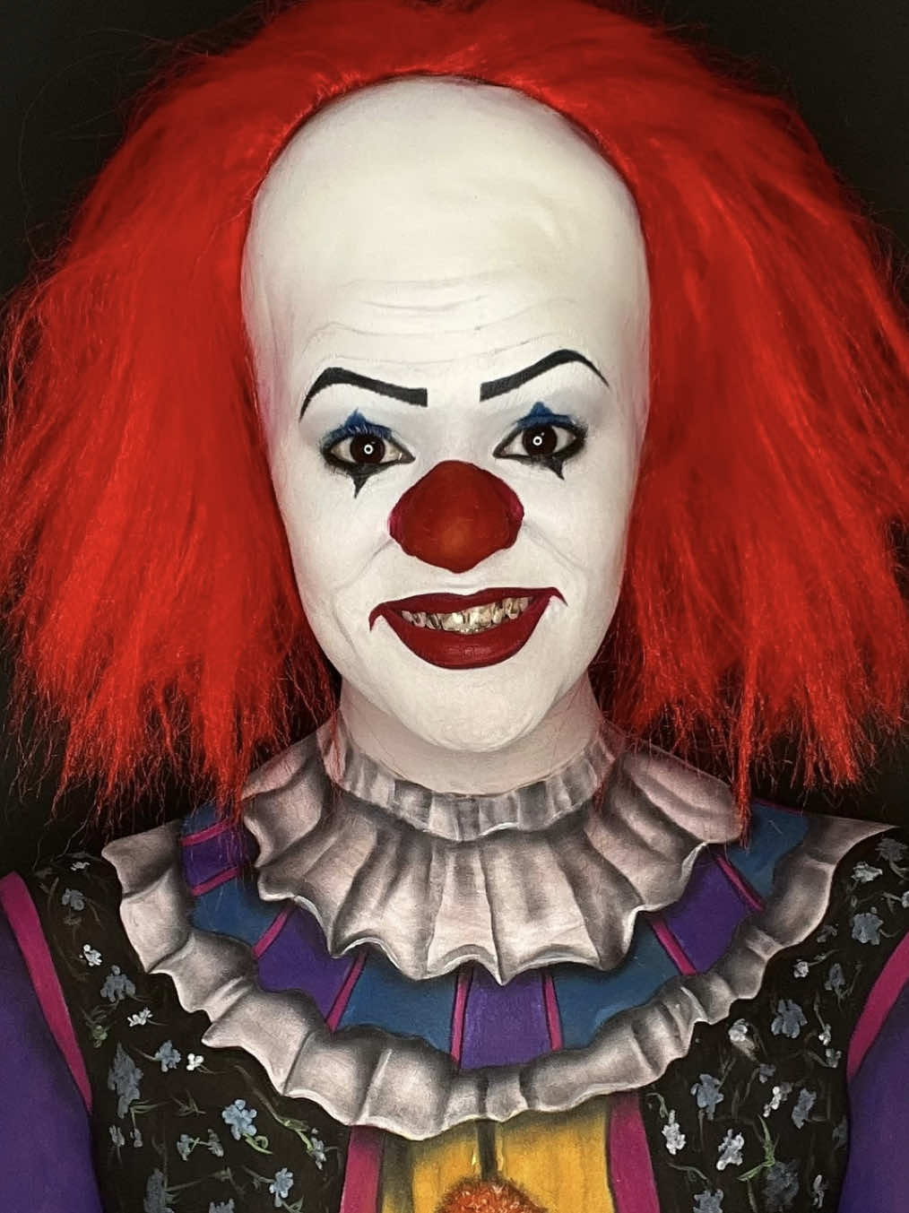 PENNYWISE MAKEUP 🤡🎈 #fyp #foryoupage #31daysofhalloween #MELtober2025 #halloween 