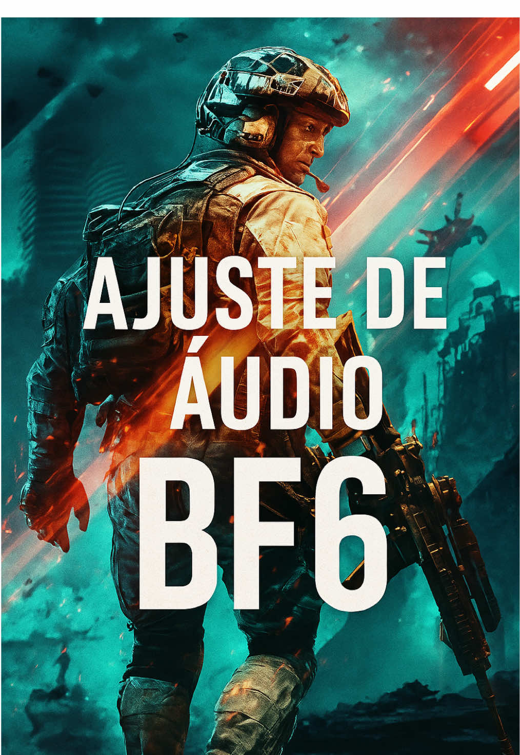 AJUSTE o ÁUDIO do BATTLEFIELD 6 REDSEC #fyp #games #battlefield #bf6 #redsec 