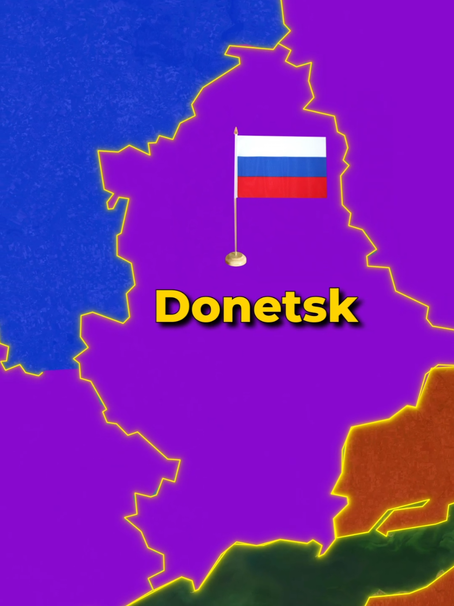 Russia Raises Flag in Pokrovsk #russia #ukraine #donetsk #pokrovsk #russiaukrainewar 