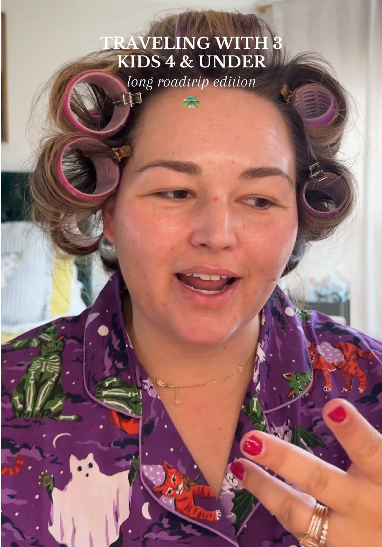 a spooky subject but have I cracked the code?!? 🎃🛣️😂 #roadtrip  #momhacks #momtips 