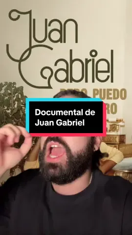 Juan Gabriel debería estar en un billete, y este documental está espectacular. Y no abarqué ni la mitad porque ni lo he terminado, pero me urgía recomendarlo, porque debo puedo y quiero. Joya total, está en Netflix. #JuanGabriel #debopuedoyquiero #recomendacionesnetflix #documentales 
