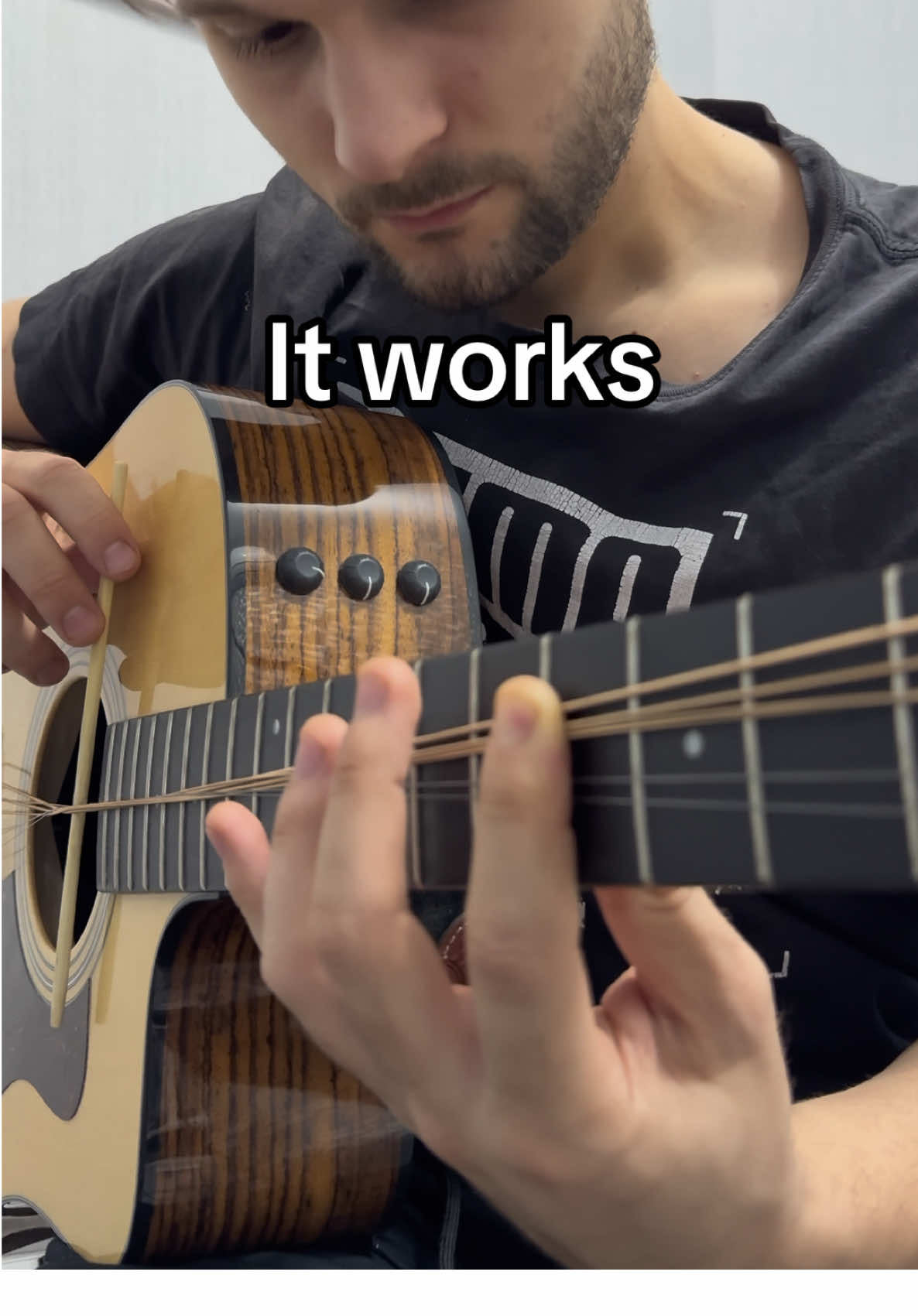 It works #guitar #🇺🇸 