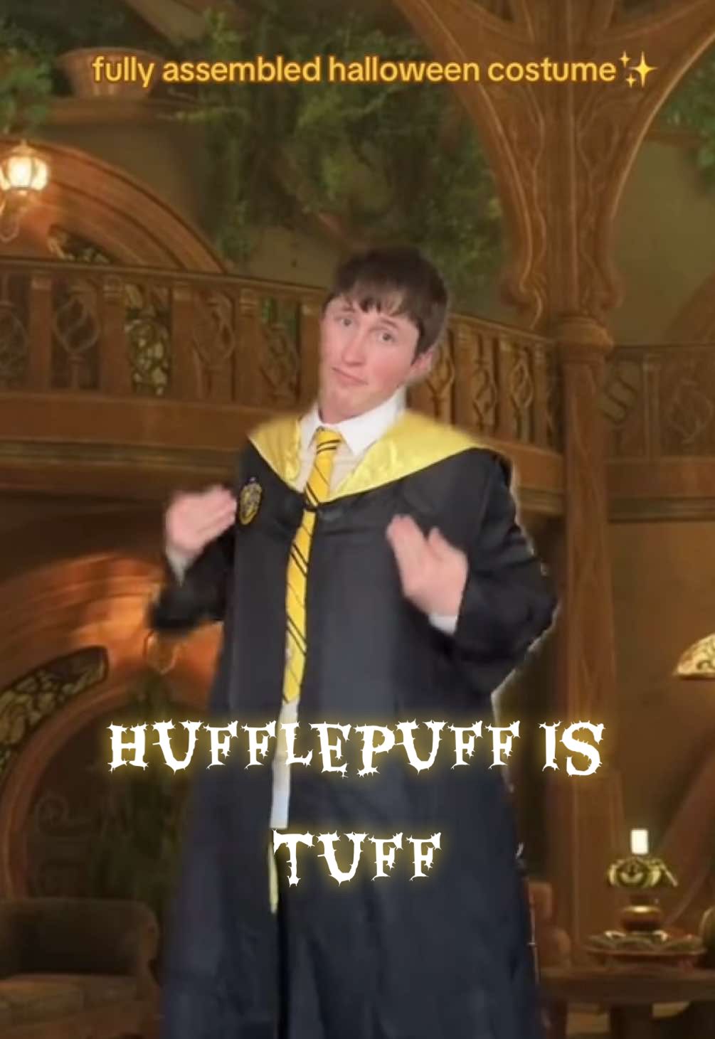 no bigoted authors were supported in the purchasing ✨ #offbrand #hufflepuff #harrypotter #halloween 