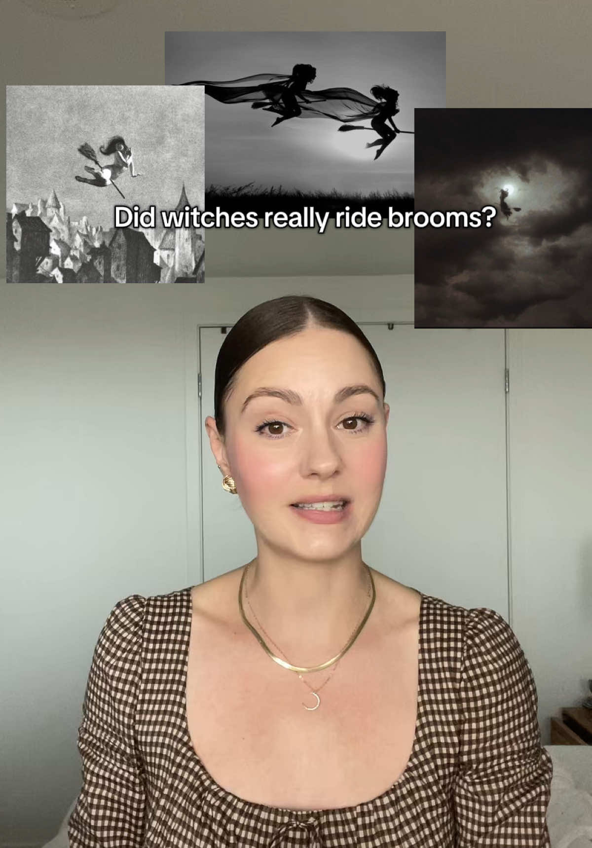 Did witches really ride brooms?! 🧹 #halloween #happyhalloween #witchesoftiktok #witchyvibes #folklore 